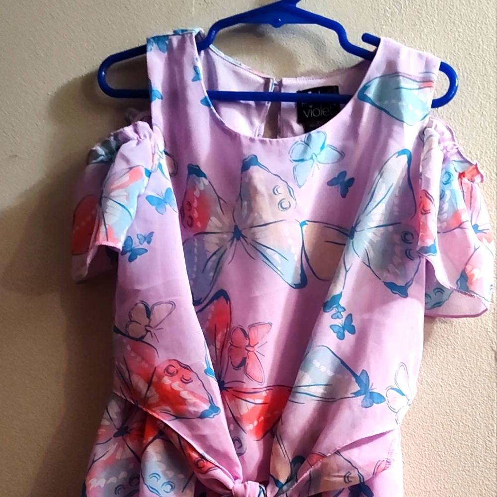 Girls size M(7/8) Summer Dress by Pink Violet
